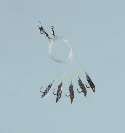 FLADEN Red-Silver Flasher - Herings- Und Makrelensystem