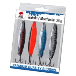 DEGA Seatrout / Meerforellen Blinker Set 2 - 26g