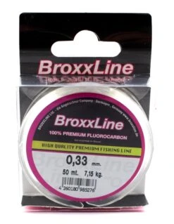 Broxxline Fluorcarbon Vorfachschnur -Angelausrüstung BroxxLine Premium Fluorcarbon 033mmqxbHIWptls8sL 1280x1280