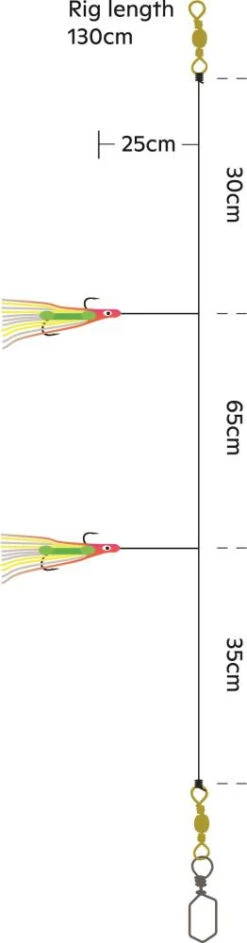 Kinetic Sabiki Octopus Lightstick - Vorfach -Angelausrüstung F213 155 049 4 766503 1280x1280