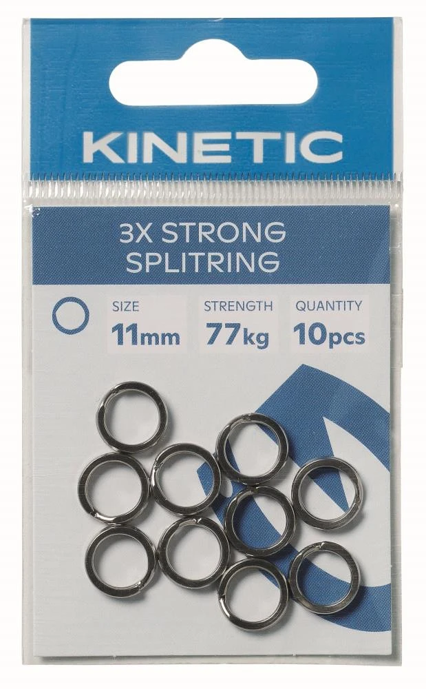 Kinetic 3X Strong Splitring - Sprengringe 4 Kinetic 3X Strong Splitring - Sprengringe – Bild 2