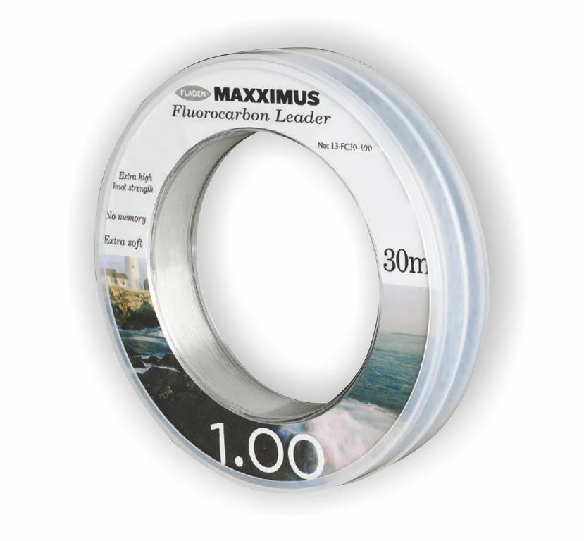 FLADEN Maxximus Fluorocarbon Vorfachschnur 4 FLADEN Maxximus Fluorocarbon Vorfachschnur – Bild 2