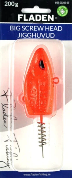 FLADEN Jig Head Mit Bait Screw 10 FLADEN Jig Head Mit Bait Screw -Angelausrüstung Fladen Big Screw Head Red 200gGmStj6w5DmRFK 1280x1280