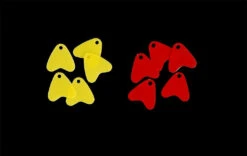 Jenzi Leuchtende Plastikflossen 20 Stück -Angelausrüstung Jenzi Leuchtenden Plastikflossen 1280x1280