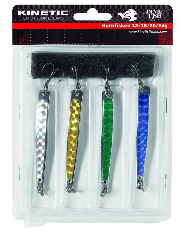 KINETIC HORNFISKEN - Küstenblinker 4er Pack 4 KINETIC HORNFISKEN - Küstenblinker 4er Pack – Bild 2