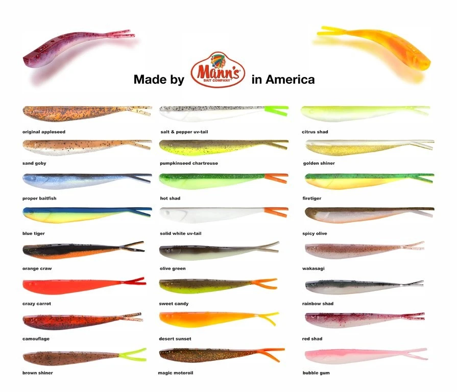 QUANTUM Q-Fish Gummifisch 13cm - 5 Stück - Made By Mann's 4 QUANTUM Q-Fish Gummifisch 13cm - 5 Stück - Made By Mann's – Bild 2