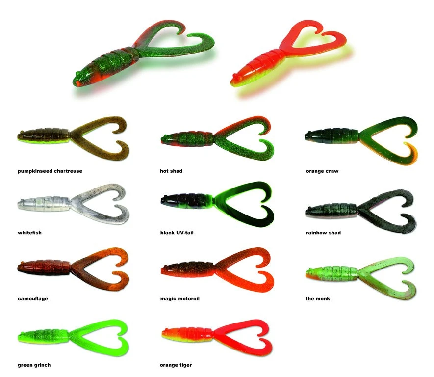 QUANTUM Twinler - Riesen-Doppelschwanz-Twister 20cm 4 QUANTUM Twinler - Riesen-Doppelschwanz-Twister 20cm – Bild 2