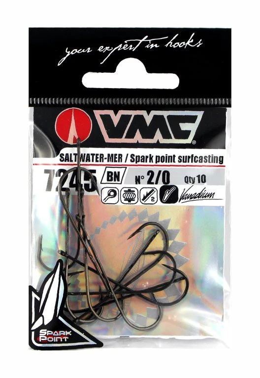 VMC 7245BN Spark Point Surfcasting Einzelhaken 5 VMC 7245BN Spark Point Surfcasting Einzelhaken – Bild 3