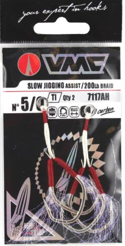 VMC Light Jigging Assist Hook 7117AH - Beifängerhaken -Angelausrüstung VMC Jigging Assist Hook 7117AH 5 02G4PQsNGviTcZ 1280x1280