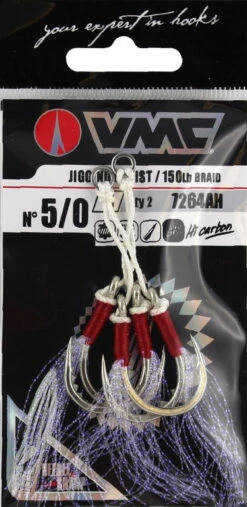 VMC Jigging Assist Hook 7264AH - Beifängerhaken -Angelausrüstung VMC Jigging Assist Hook 7264AH 5 06wcE1GCUDTDnn 1280x1280