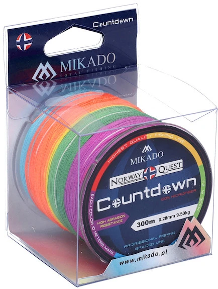 MIKADO Norway Quest Countdown - Geflochtene Angelschnur 3 MIKADO Norway Quest Countdown - Geflochtene Angelschnur